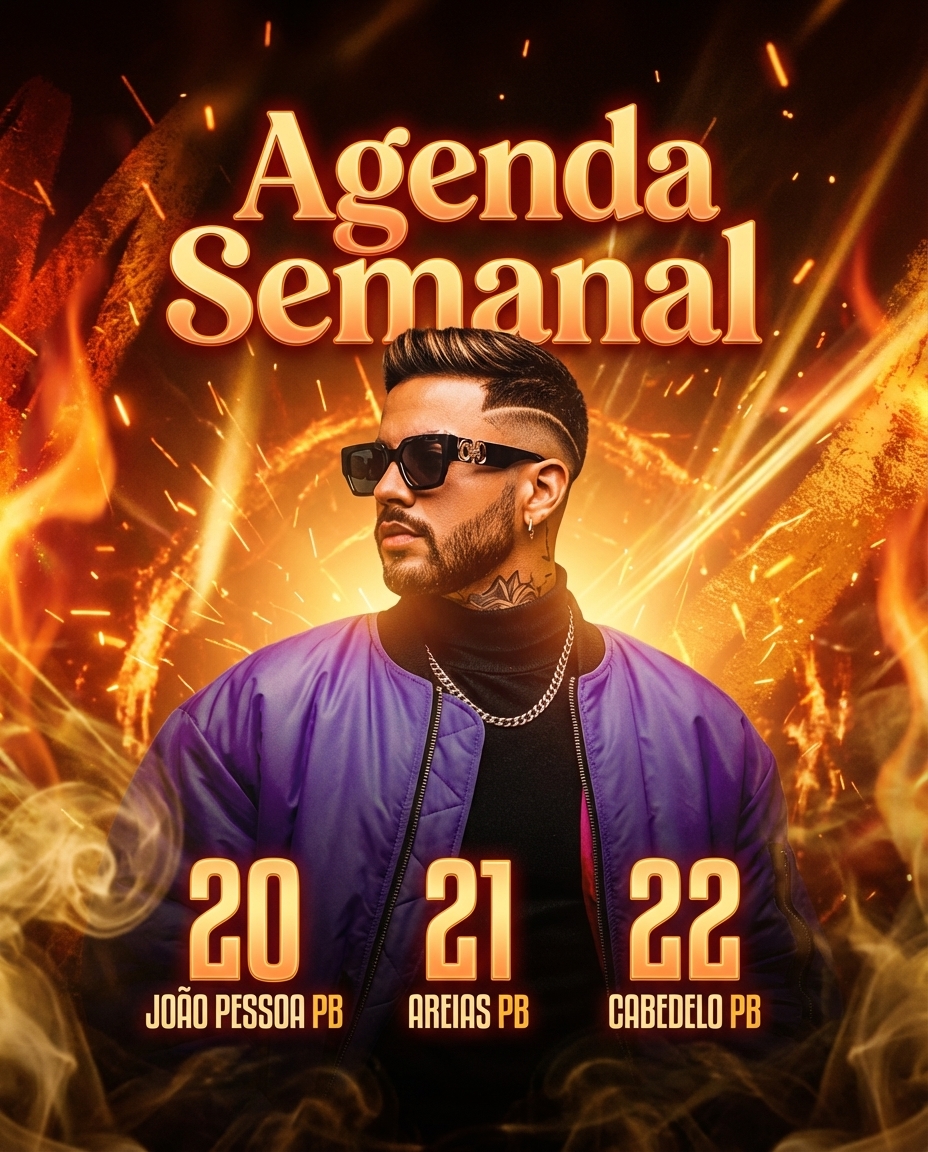 Agenda Semanal - 20 JOÃO PESSOA PB