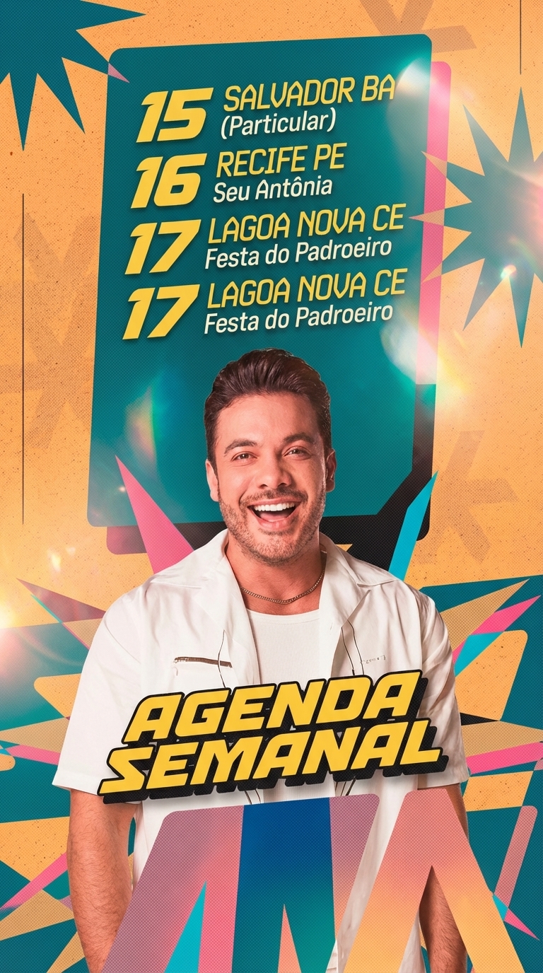 Agenda Semanal - 15 SALVADOR BA (Particular)