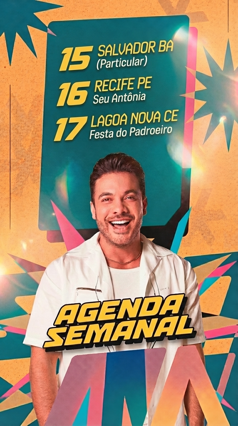 Agenda Semanal - 15 SALVADOR BA (Particular)