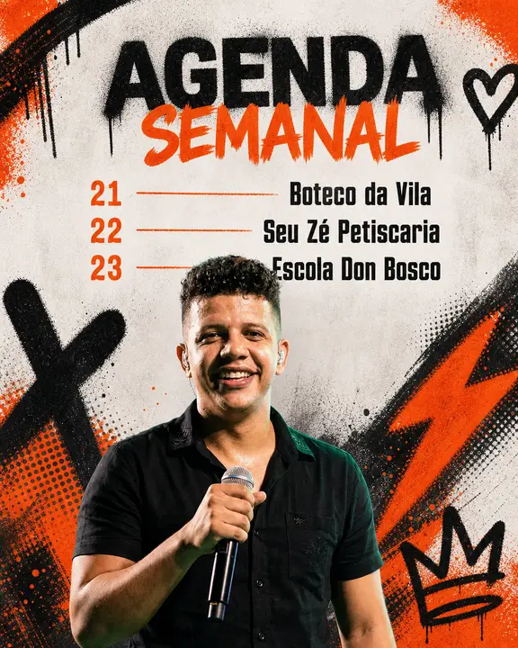 Agenda Semanal - 21 Boteco da Vila